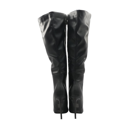 Black Knee-High Boots
