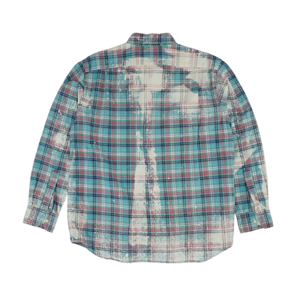 Multi Check Flannel Button Down