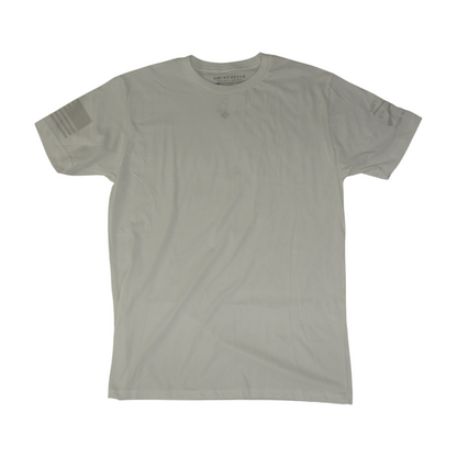 White Solid T-Shirt