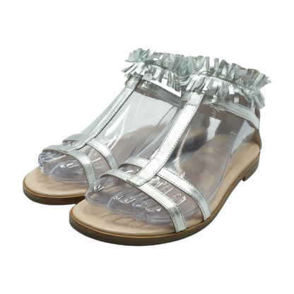 Silver Sandals Shoes