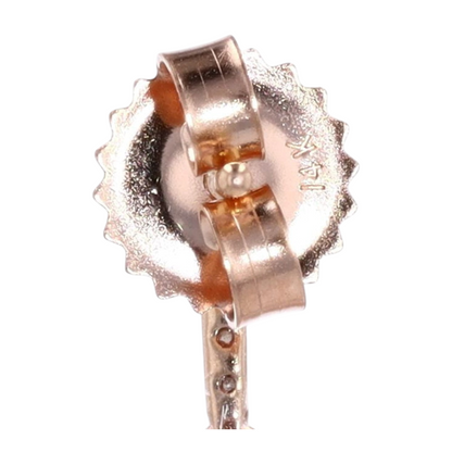 1/3 ctw 14K Rose Gold Diamond Drop Earrings