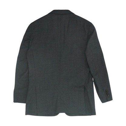 Charcoal Solid Suit Jacket