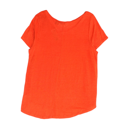 Orange Plus Size Blouse