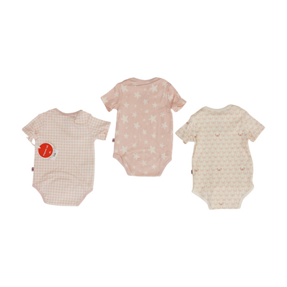 Pink Graphic Onesie