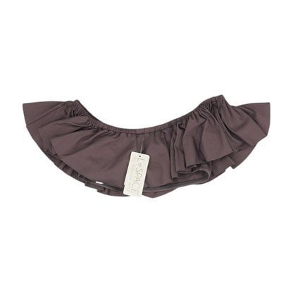 Purple Solid Swim Top