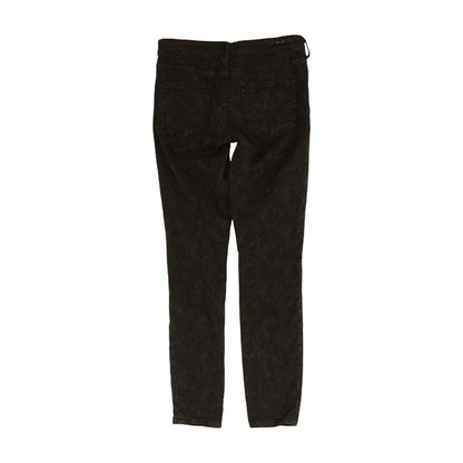 Black Solid Pants