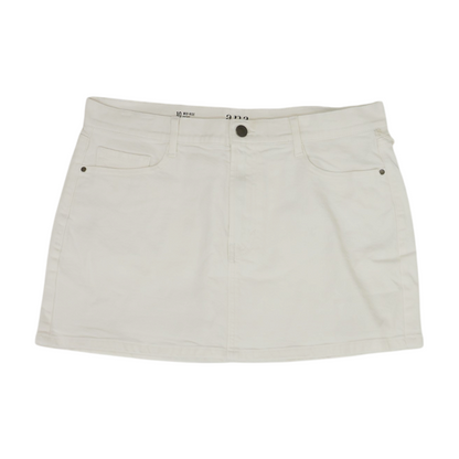 White Mini Skirt