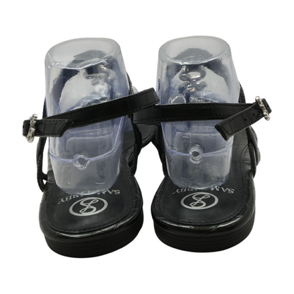 Black Flat Sandals