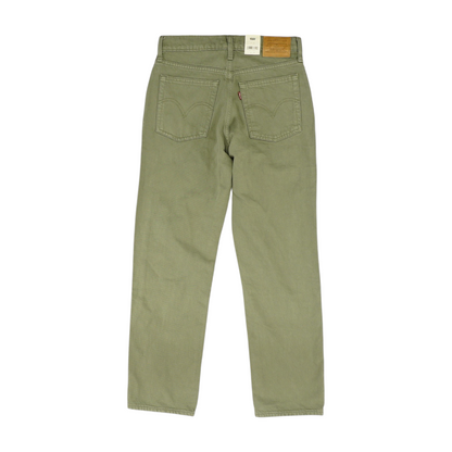 Green Straight Jeans