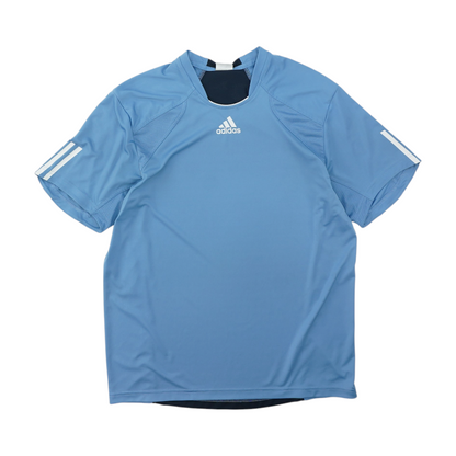 Blue Solid Active T-Shirt