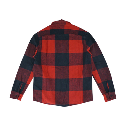 Red Check Flannel Button Down