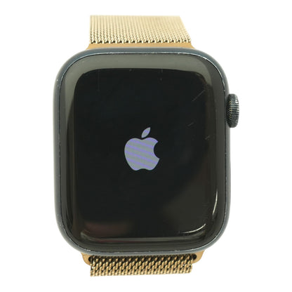 45mm Series 8 Midnight Smartwatch Gold Band S/M