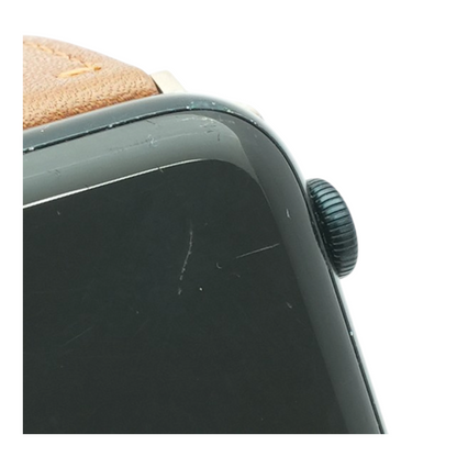 41mm Series 9 Midnight Smartwatch Brown Band S/M