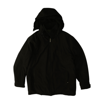 Black Solid Coat