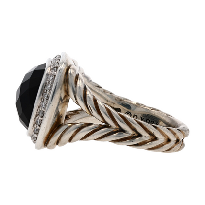 Sterling Silver Onyx Statement Ring