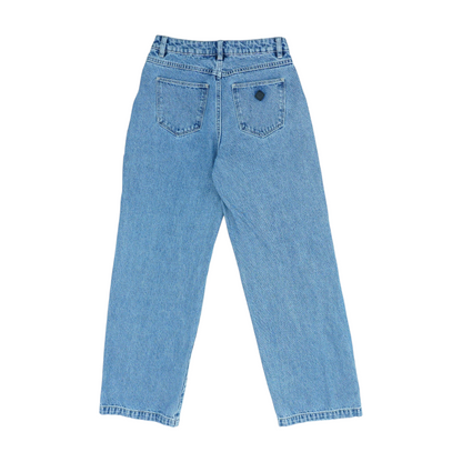 Blue Wide Leg Jeans