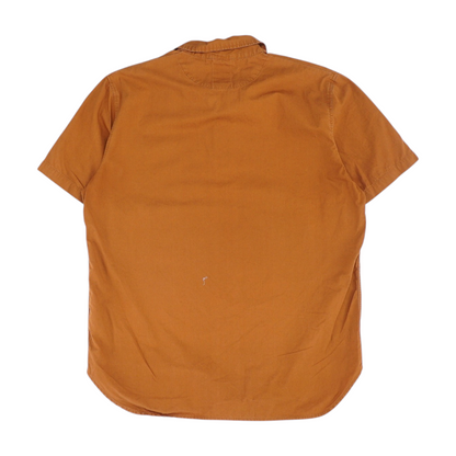 Rust Solid Short Sleeve Polo