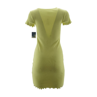 Yellow Mini Dress