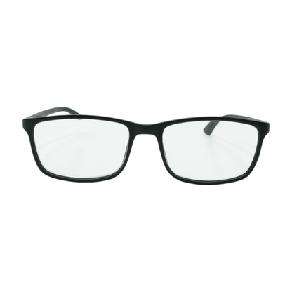 Black Rectangle Prescription Eyewear