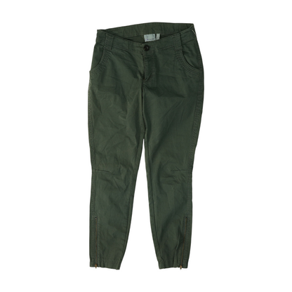 Green Tapered Pants