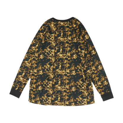 Black Plus Print Blouse
