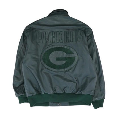 Green Solid Leather