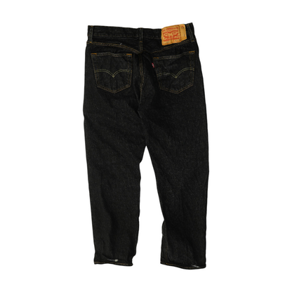 501 Black Straight Jeans