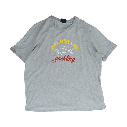 Gray Solid Crewneck T-Shirt