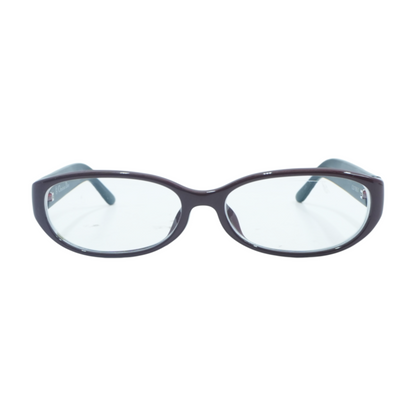 Burgundy CD7069J Oval Prescription Eyewear