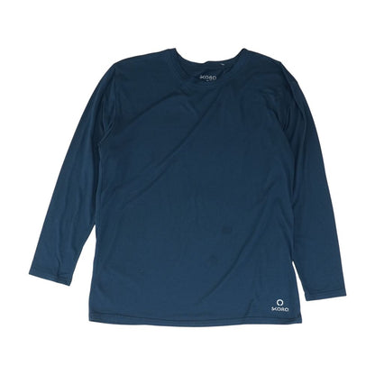 Navy Solid Crewneck T-Shirt