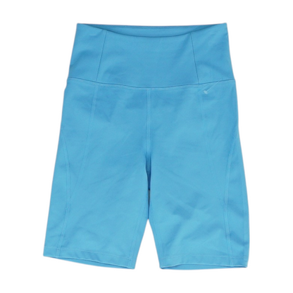 Blue Solid Active Shorts