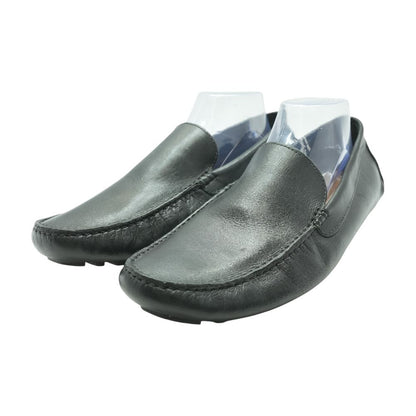 Black Leather Loafer Dress Shoes