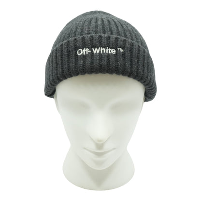 Helvetic Ribbed Beannie in Dark Heather Grey