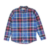Blue Plaid Flannel Button Down