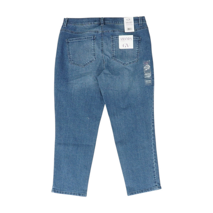Blue Plus Straight Jeans