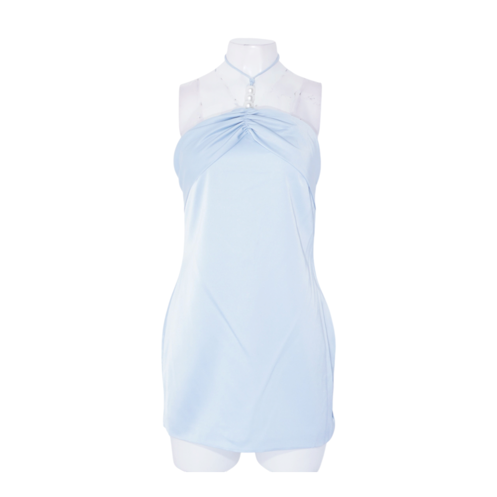 Blue Mini Dress