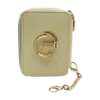 Beige Compact Wallet