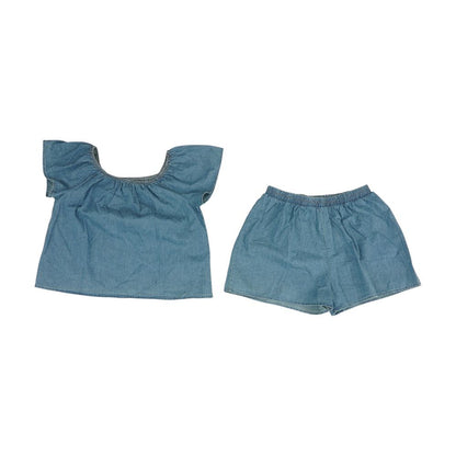 Blue Short Set