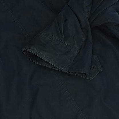 facconable Navy Solid Jacket – Image 3
