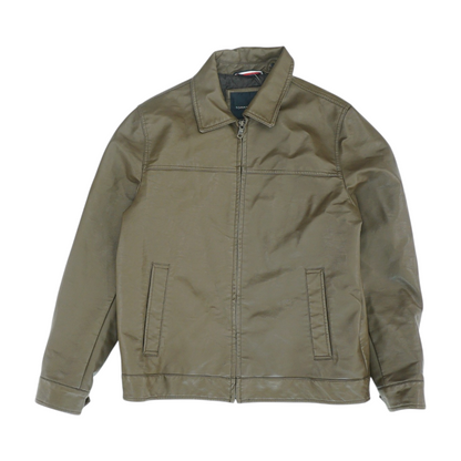 Brown Solid Jacket