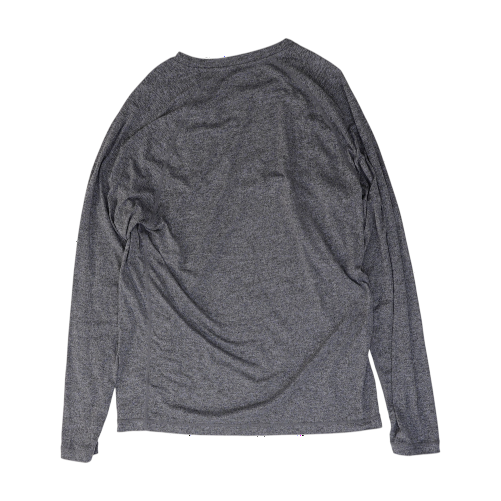 Gray Solid Active T-Shirt