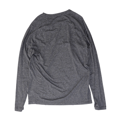 Gray Solid Active T-Shirt