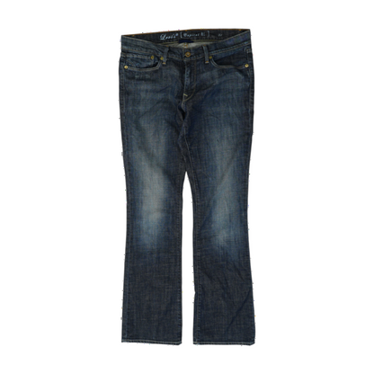 Blue Bootcut Jeans