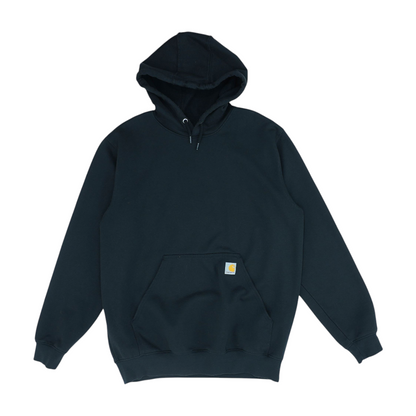 Black Solid Hoodie Pullover