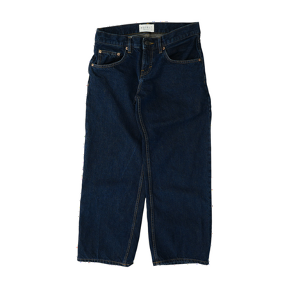 Navy Wide Leg Jeans