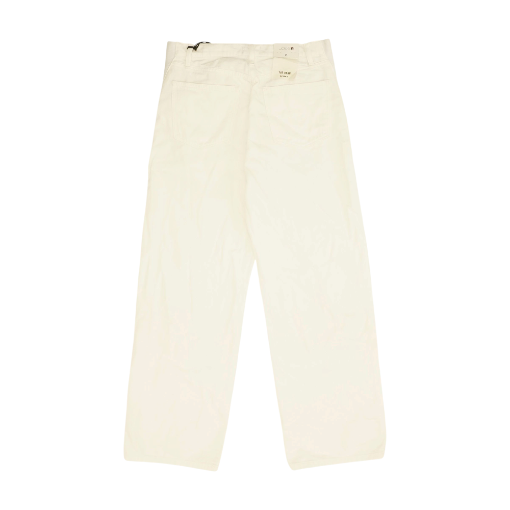 White Maternity Wide Leg Jeans