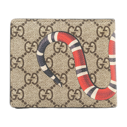 GG Monogram Kingsnake Bifold Wallet