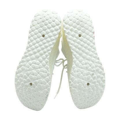 Yasso White Low Top Athletic Shoes