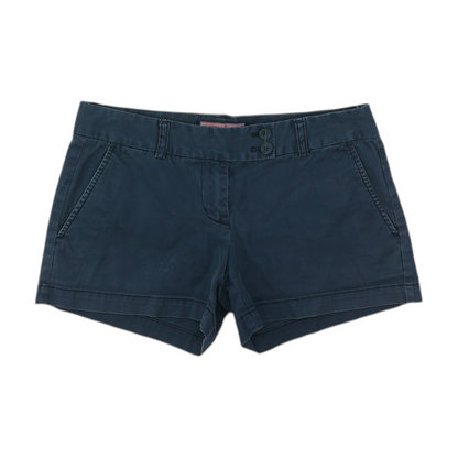 Navy Solid Chino Shorts