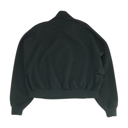 Black Solid 1/4 Zip Pullover